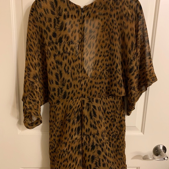 NastyGal Cheetah Print Romper - Picture 3 of 6